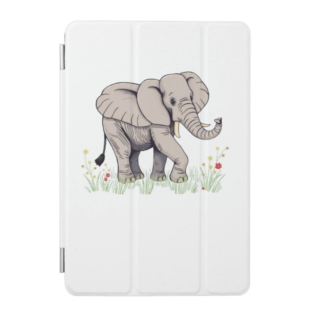 Elephant iPad Mini Cover (Front)