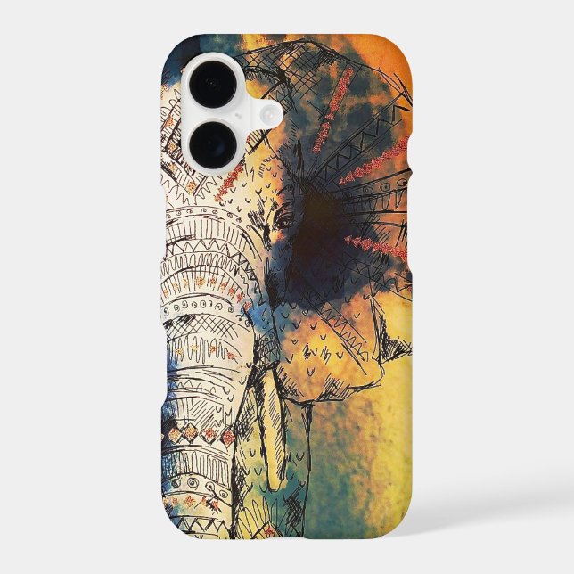 elephant iphone case (Back)