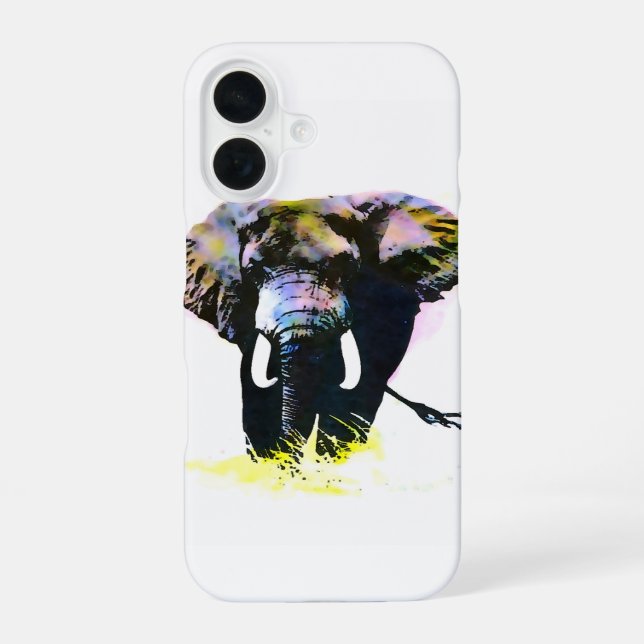 Elephant Iphone Case (Back)