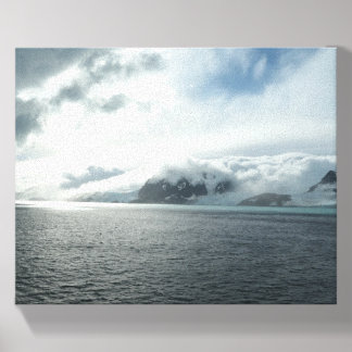 Elephant Island Panorama Canvas Photo Tile