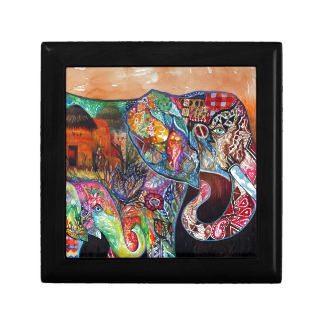 Elephant Jewelry Box (Front)