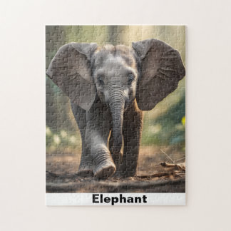 Elephant jigsaw Puzzle