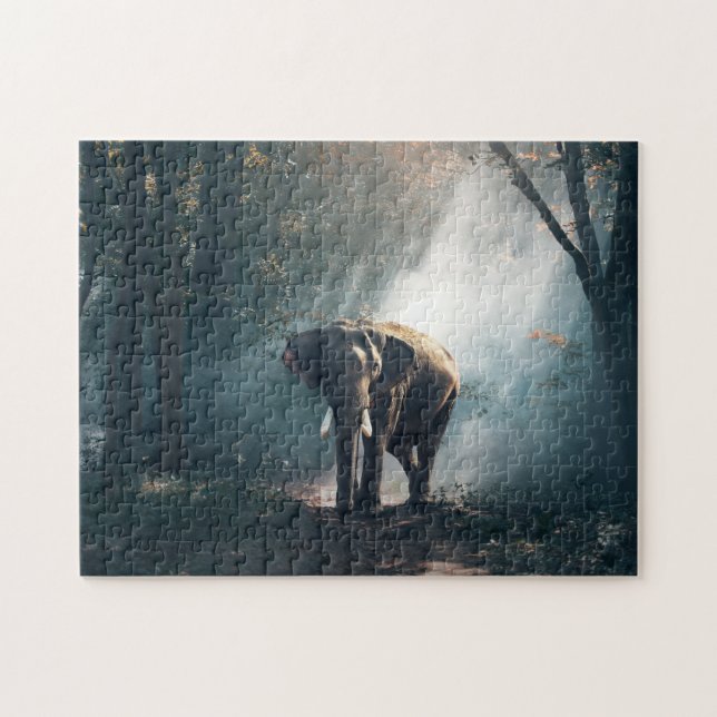 Elephant Jigsaw Puzzle (Horizontal)