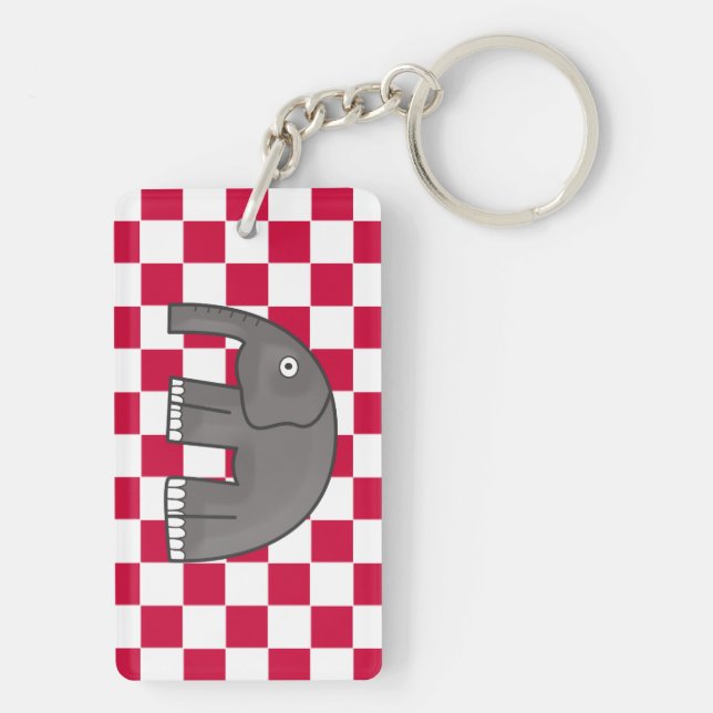 elephant keychain (Back)