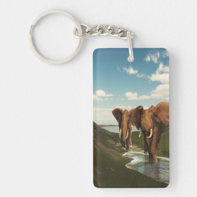 Elephant Keychain (Front)