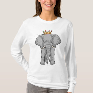 Elephant King Crown T-Shirt