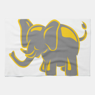 Elephant Kitchen Towel