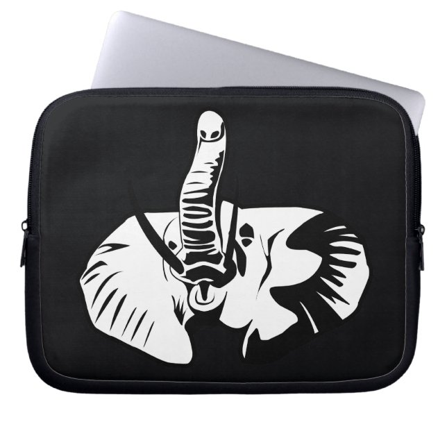 Elephant laptop sleeve (Front)