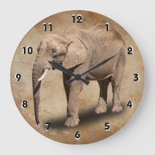 ELEPHANT LARGE CLOCK