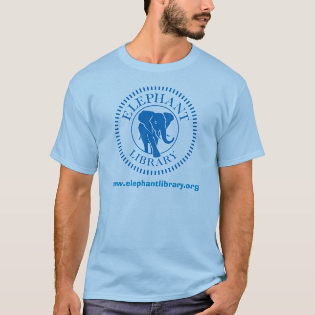 Elephant Library Beta Tester T-Shirt (Front)