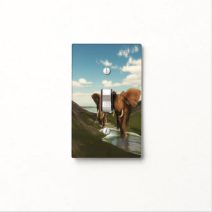 Elephant Light Switch Cover