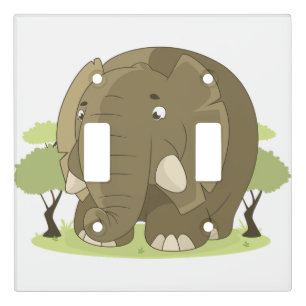Elephant Light Switch Cover