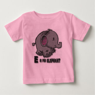 Elephant Long Sleeve Baby T-Shirt