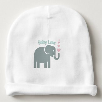 Elephant Love Baby Beanie