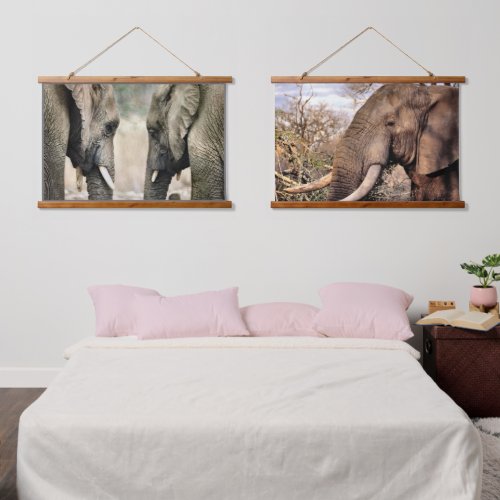 Elephant Love Hanging Tapestry