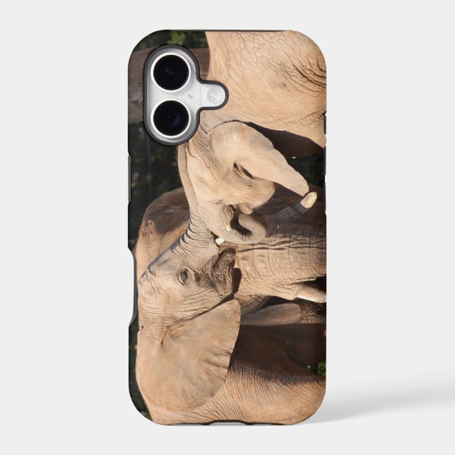 Elephant Love Iphone Case (Back)