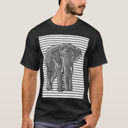 Elephant Love Lines for Elephant Lovers  T-Shirt