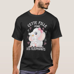 Elephant Love Mom Elephant And Baby Youth T-Shirt
