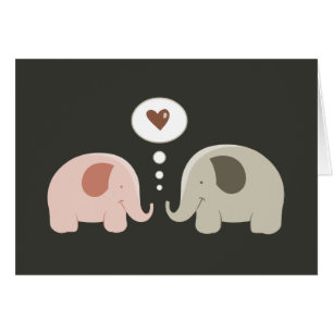 Elephant Love Soul Mates Cards
