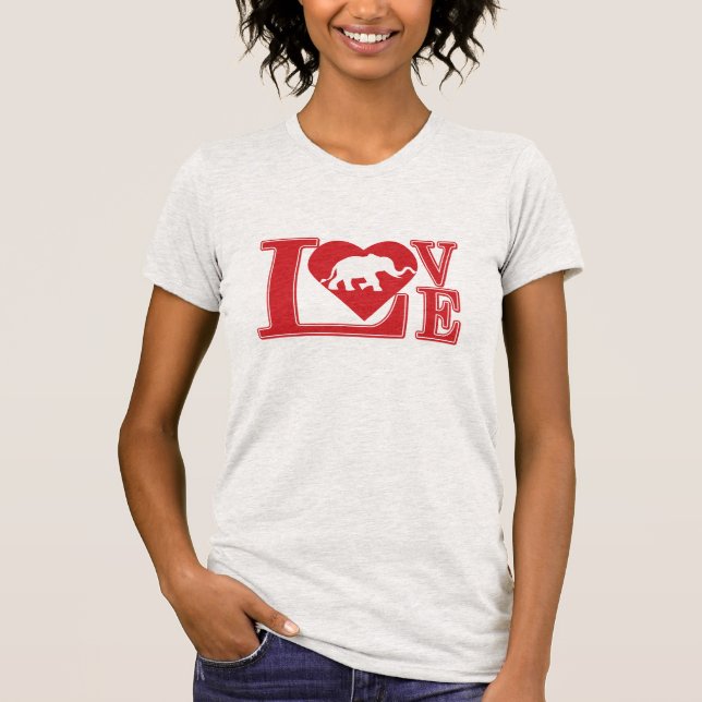 Elephant Love T-Shirt (Front)