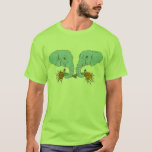 Elephant Love T-shirt at Zazzle