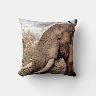 Elephant Lovers Art Throw Pillow