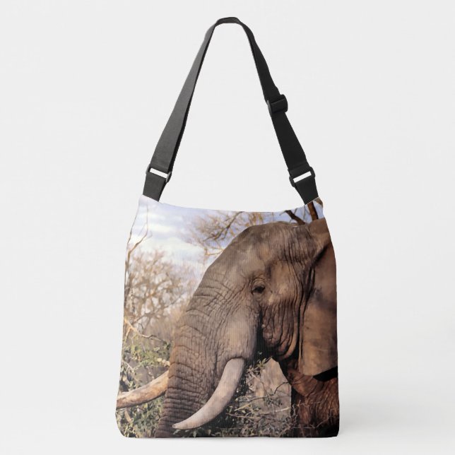 Elephant Lovers Crossbody Bag (Front)