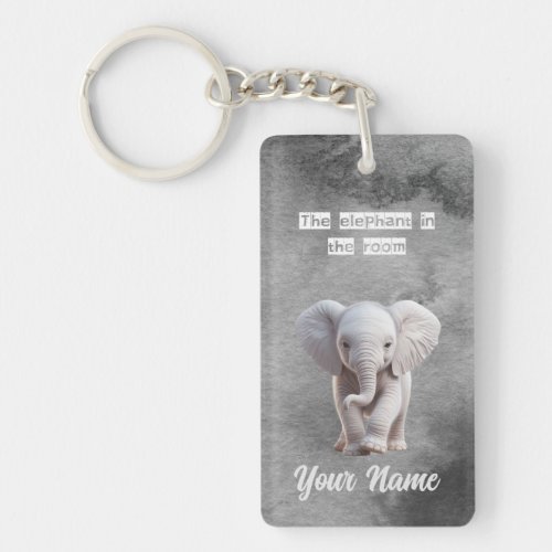 Elephant Lovers Keychain