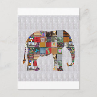 ELEPHANT LowPRICE GROUPcard GRANDcard NVN491 Postcard