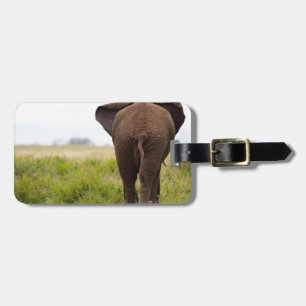 Elephant Luggage Tag