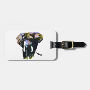 Elephant Luggage Tag