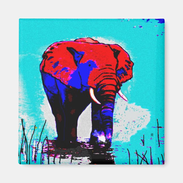 elephant magnet (Front)