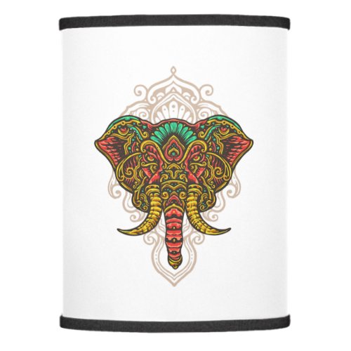 Elephant Mandala T_Shirt Socks Leggings Flip Flops Lamp Shade