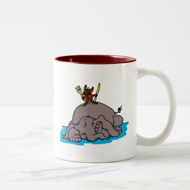 Elephant Meal Mug (Right)