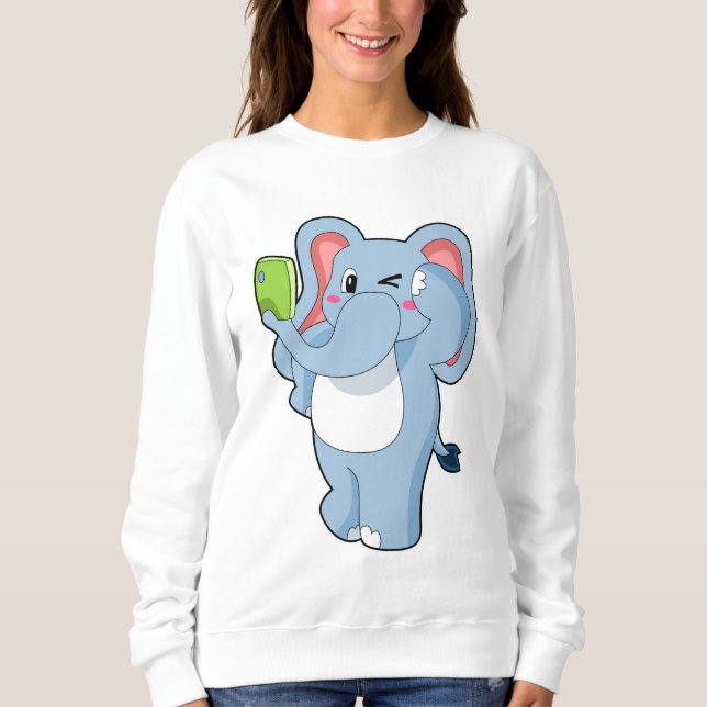 Elephant Mobile Sweatshirt (Front)