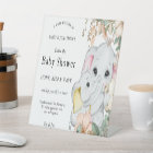 Elephant Mom Baby Shower Welcome to Drive By