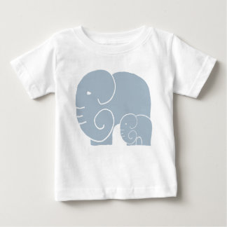 Elephant Mom & Baby Teeshirt Baby T-Shirt