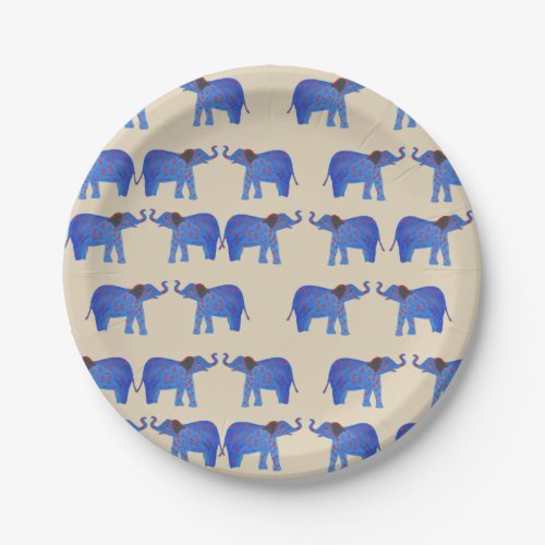 Elephant Mood Custom Paper Plates