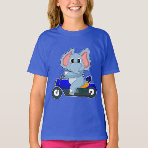 Elephant Motorcycle T-Shirt