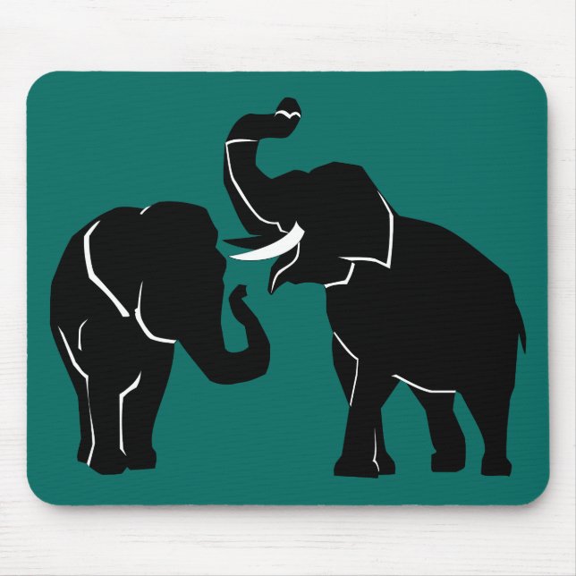 Elephant Mouse Pad (Front)