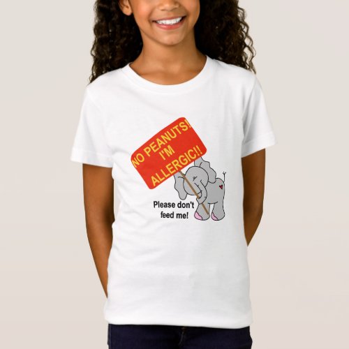 Elephant No Peanuts T_Shirt
