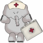 Elephant Nurse sculpture<br><div class="desc">design by Cheryl Seslar at www.digiwebstudio.com</div>