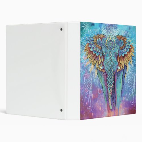 Elephant of protection Awesome Gift 3 Ring Binder