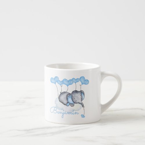 Elephant on Cloud _ Boys Personalized First Mug