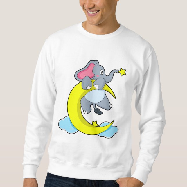 Elephant on Clouds Sweatshirt (Front)