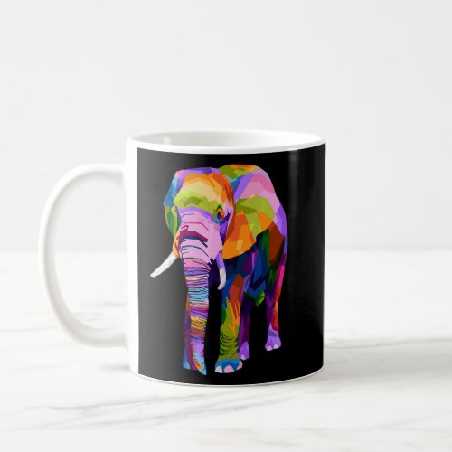 Elephant Painting Save The Elephants Spirituality  Coffee Mug