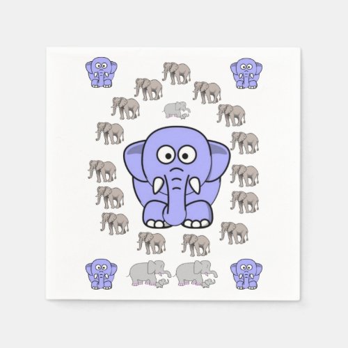 Elephant Paper Napkins