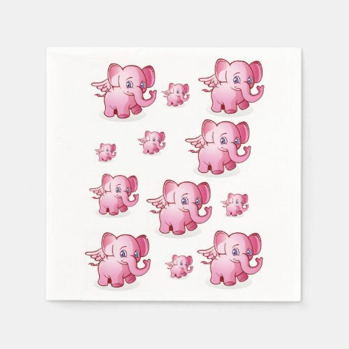 Elephant Paper Napkins