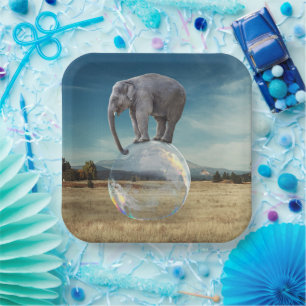 Elephant Paper Plates