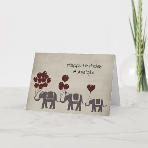 Elephant Parade Card